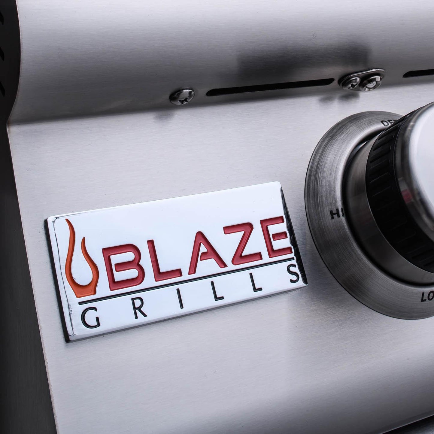 Blaze Premium LTE 40-Inch 5-Burner Natural Gas Grill w/ Rear Infrared Burner & Grill Lights