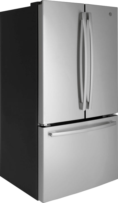 FE  - 27.0 Cu. Ft. French Door Refrigerator with Internal Water Dispenser - Stainless Steel