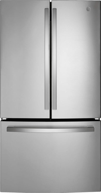 FE  - 27.0 Cu. Ft. French Door Refrigerator with Internal Water Dispenser - Stainless Steel