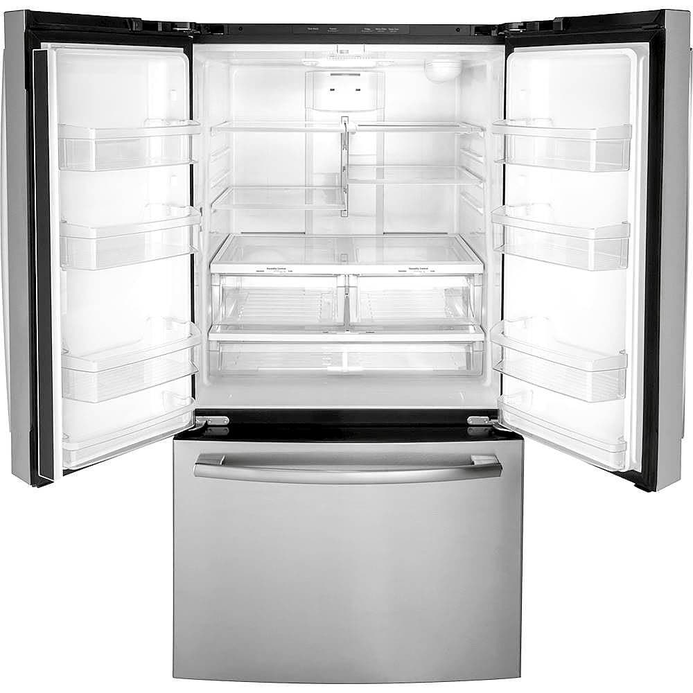 FE  - 27.0 Cu. Ft. French Door Refrigerator with Internal Water Dispenser - Stainless Steel