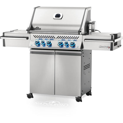 Napoleon Prestige PRO 500 4-Burner Propane Grill w/ Rotisserie & Side Burner - PRO500RSIBPSS-3