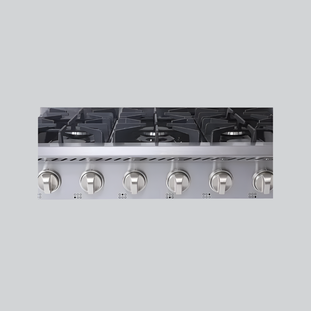 Cowboys - 36" Built-in Gas Cooktop - Stainless Steel