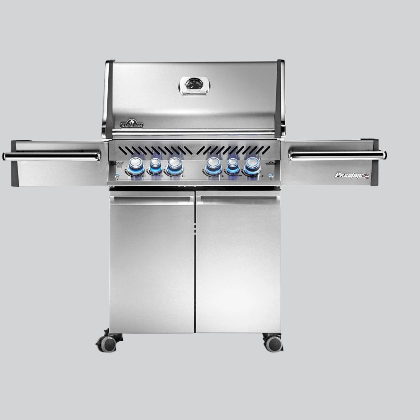 Napoleon Prestige PRO 500 4-Burner Propane Grill w/ Rotisserie & Side Burner - PRO500RSIBPSS-3